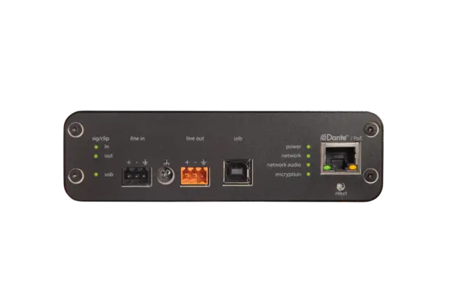 Shure ANIUSB USB Matrix Mix,Dante,Block 