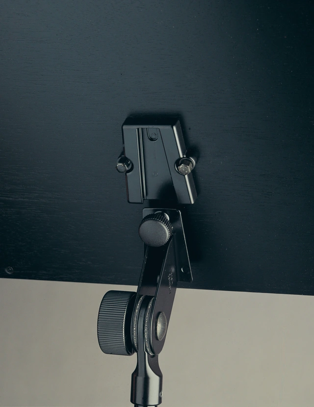 K&M 10068 Notestativ - 2,3 kg Sort 