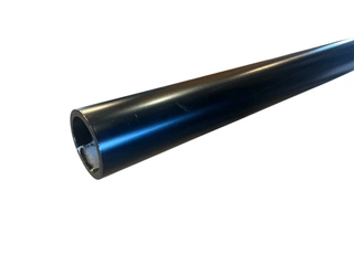 Alurør Ø48,4 x 4,47mm Svart 6,05 meter RAL9005
