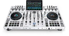 Denon DJ PRIME 4+ Special Edition White 4-deck frittstående DJ-kontroller Wifi