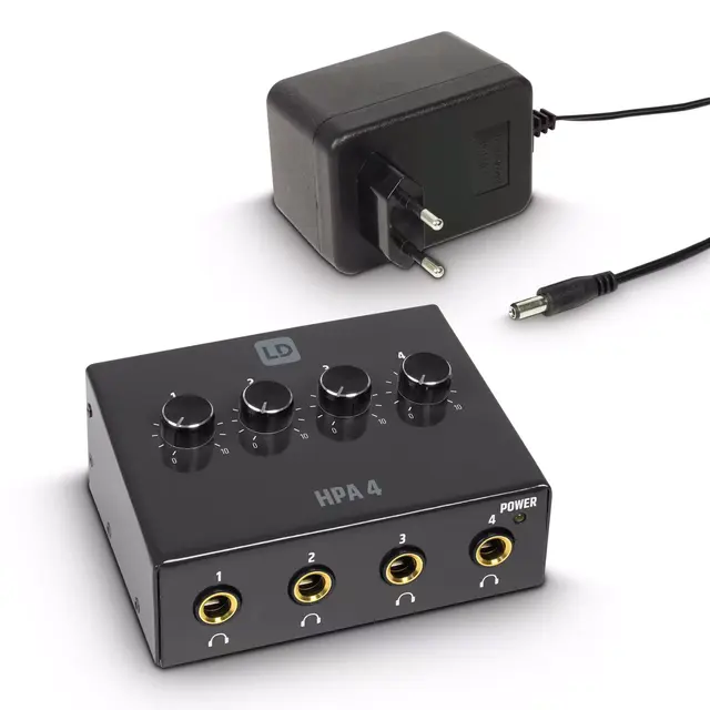LD Systems HPA 4 Headphone Amplifier 4-channel 