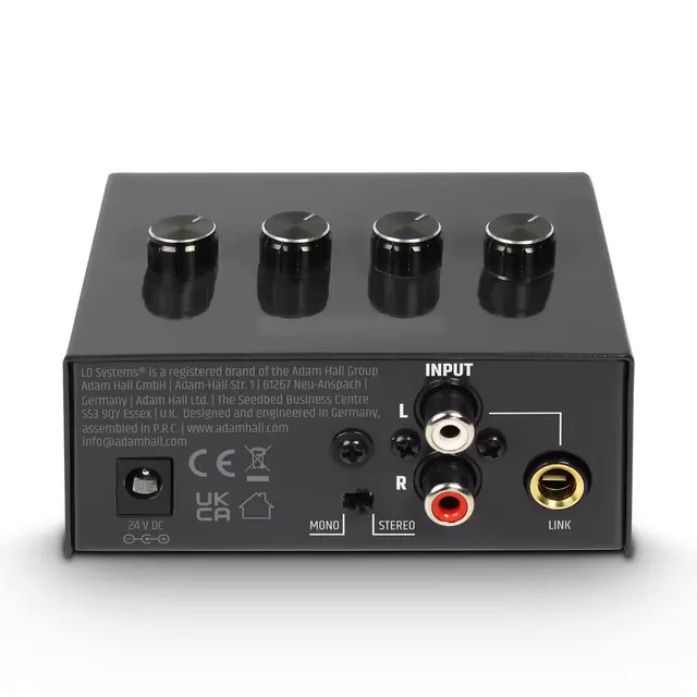 LD Systems HPA 4 Headphone Amplifier 4-channel 