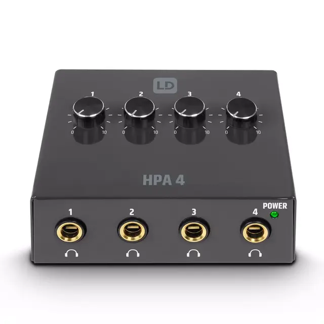 LD Systems HPA 4 Headphone Amplifier 4-channel 