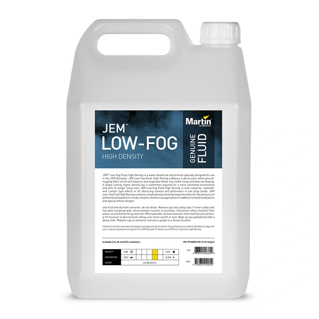 JEM Low-Fog Fluid High Density, 4x 5 l 
