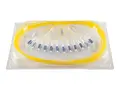 Fiberhale SM LC/UPC 12-pakning 1,5 m 9/OS2 G.657.A1, 900µm fast kledning, Gu