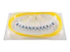 Fiberhale SM LC/UPC 12-pakning 1,5 m 9/OS2 G.657.A1, 900µm fast kledning, Gu