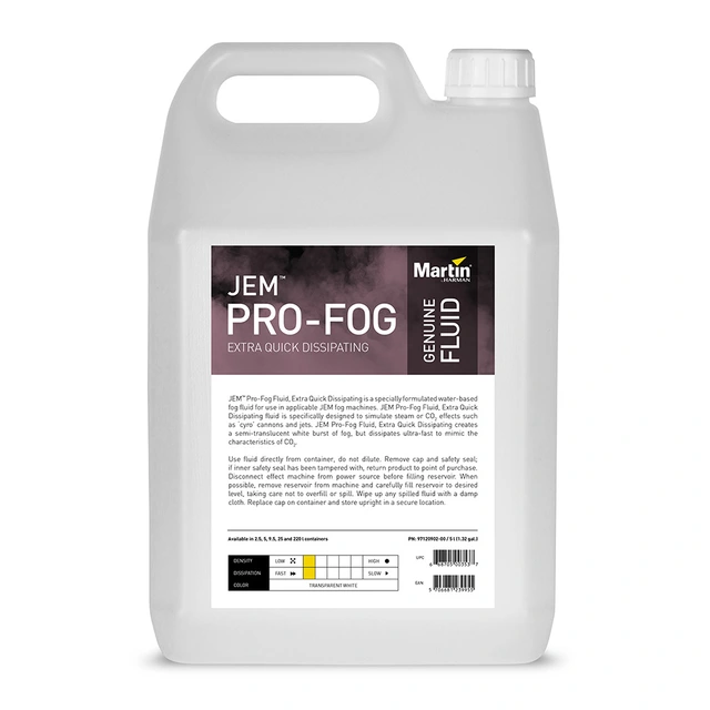 JEM Pro-Fog Fluid Quick Dissipating, 4x 5 l 