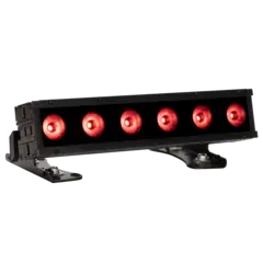 Elation SIX+ Bar S 6x 20W RGBLA+UV LED Batten Fixture, IP65