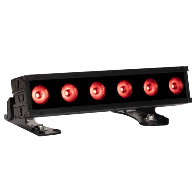 Elation SIX+ Bar S 6x 20W RGBLA+UV LED Batten Fixture, IP65 