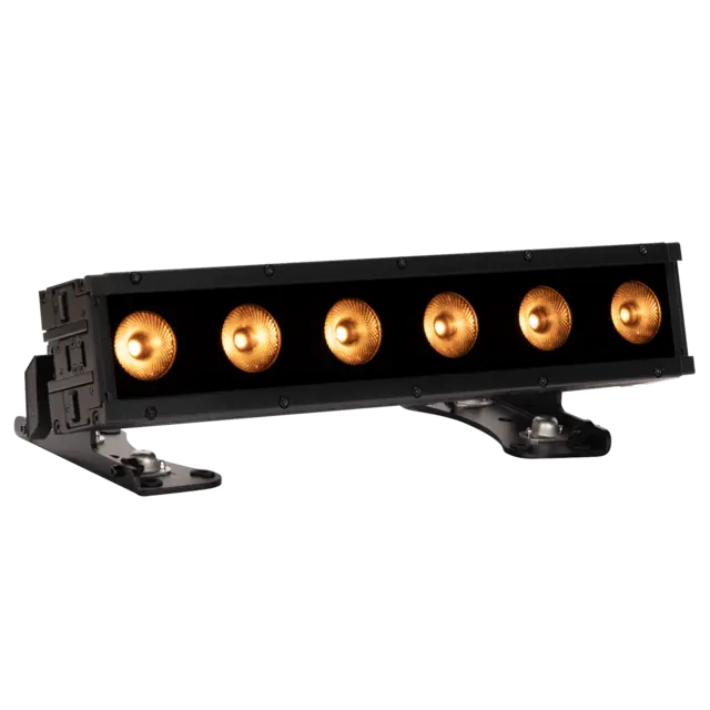 Elation SIX+ Bar S 6x 20W RGBLA+UV LED Batten Fixture, IP65 