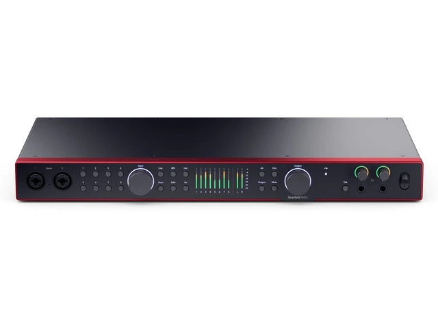 Focusrite Scarlett 18i20 4th Gen USB-lydkort, 18 inn/20 ut 