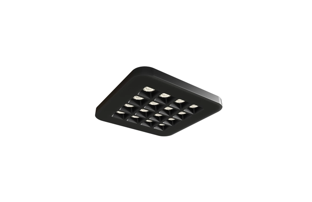 CLS ULTIMA Downlighter 3000K 1-10V Dim 60° (Wide Flood) Black 