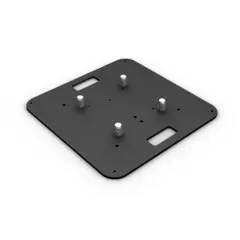 Milos BBP600x600x10 Steel base plate with half con. for M222/M290/M390, B,V,K