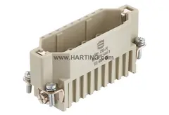 Harting Han D 25 Pos. Male Insert Crimp Size 16A