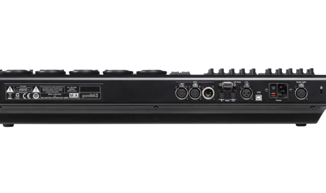 grandMA3 onPC command wing 