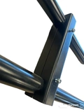 LMT-MEK Rørdobbler for scenetrekk 2 rør 24 cm dropp Sort komplett m/bolter