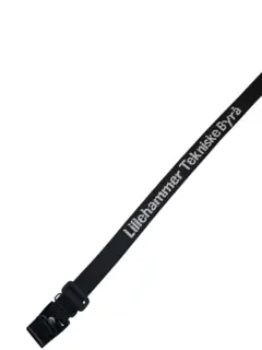 Stropp 500x25mm m/ekstra løkke LTB Sort nylon reim LillehammerTekniske Byrå