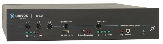 Univox PLS-X1 teleslyngeforsterke ca 300 m2 