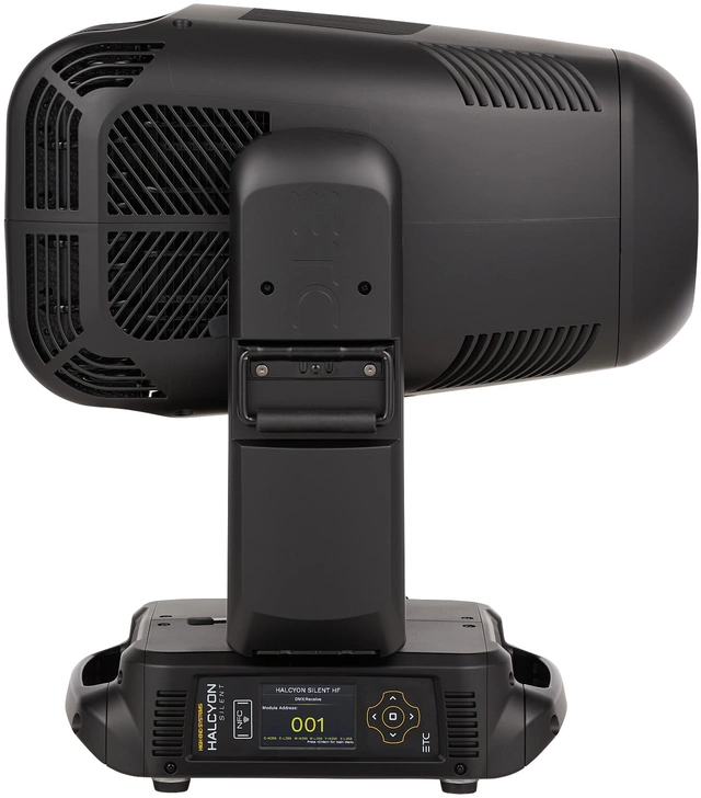 ETC Halcyon Silent, black, profil Moving head 580 Watt Cool White 
