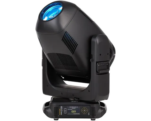 ETC Halcyon Silent, black, profil Moving head 580 Watt Cool White 