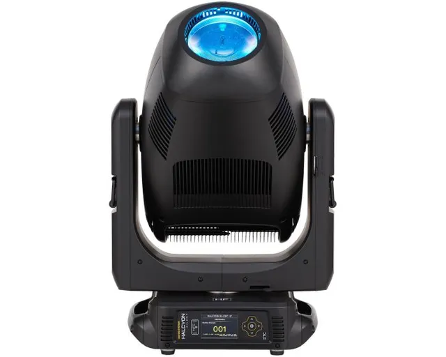 ETC Halcyon Silent, black, profil Moving head 580 Watt Cool White 