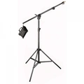Manfrotto 420B Lysstativ Kombibom 131-392cm Max 9kg med sandsekk Sort