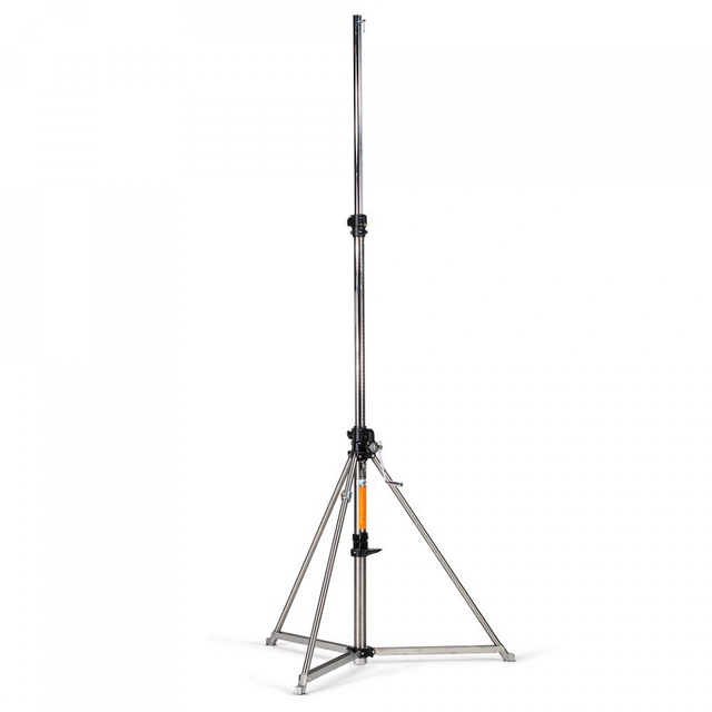 Manfrotto 387XU Lysstativ Super Wind Up 156-366cm Max80kg i rustfritt stål 