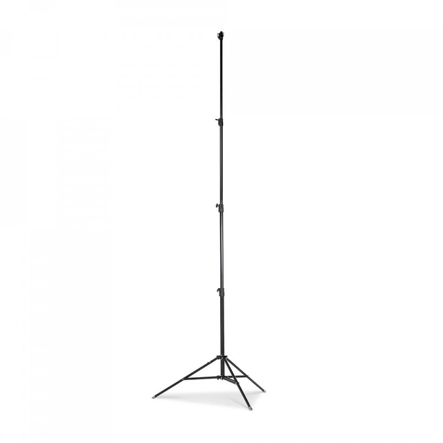 Manfrotto 270BSU Lysstativ Super i stål 144-477cm Max 40kg Sort 