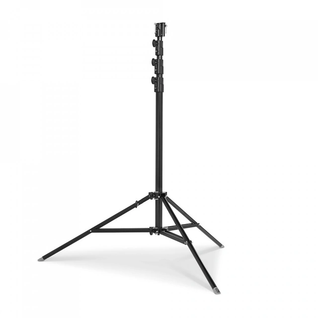 Manfrotto 270BSU Lysstativ Super i stål 144-477cm Max 40kg Sort 