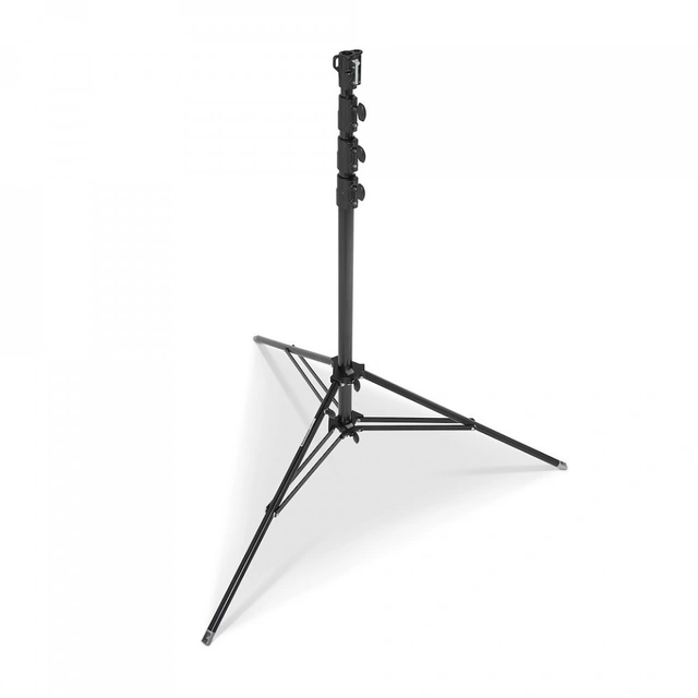 Manfrotto 270BSU Lysstativ Super i stål 144-477cm Max 40kg Sort 