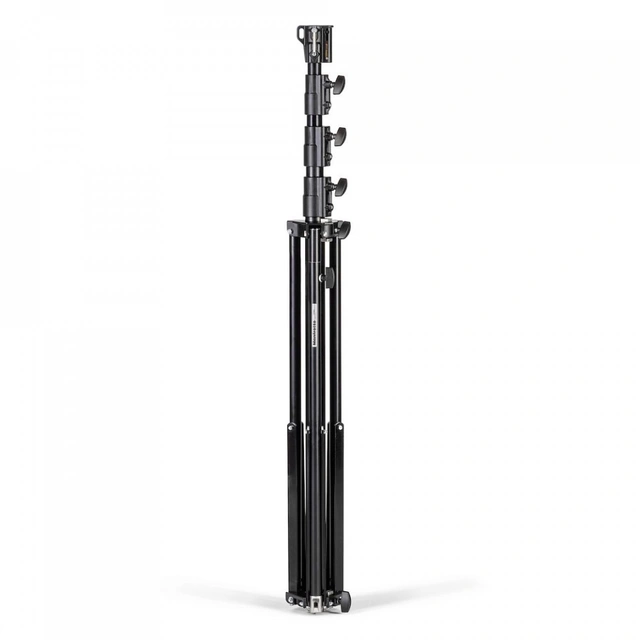 Manfrotto 269BU Lysstativ SuperAluminium 144-455cm Max 35kg m/1utjevningsben Sort 