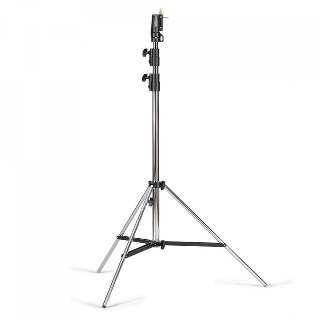 Manfrotto 126CSU Lysstativ for tung last 131-333cm Max 40kg i stål 