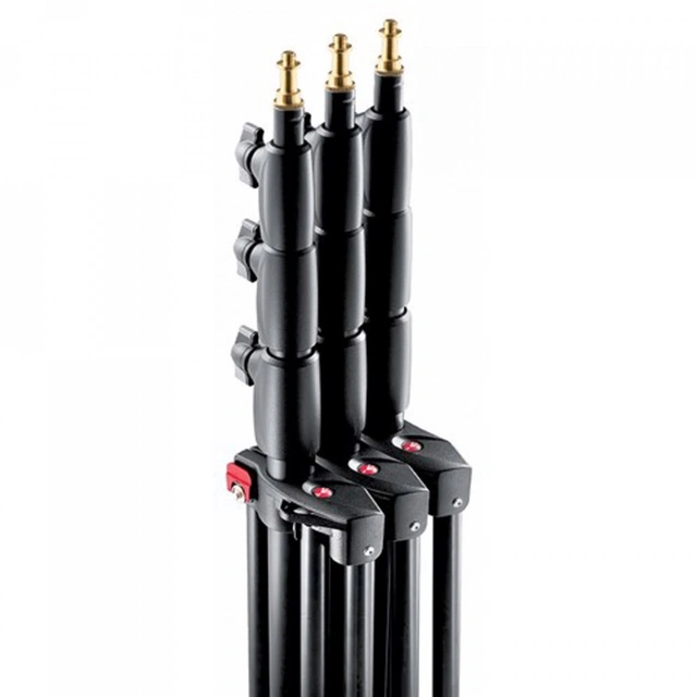Manfrotto 1004BAC Lysstativ Master 124-366cm Max 9kg med luftdemping sort 