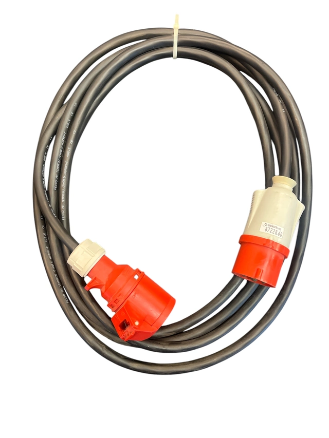 Unirig Motorkabel CEE 16A 400V 3P+T IP44 - 5m 