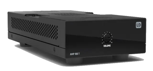 Adam Hall 1-Channel Mini InstallationAmp 60 W @ 4 Ohm / 70V/100V 