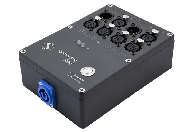 Sundrax DMX Splitter Duo 2 DMX inn 2x2 DMX ut 