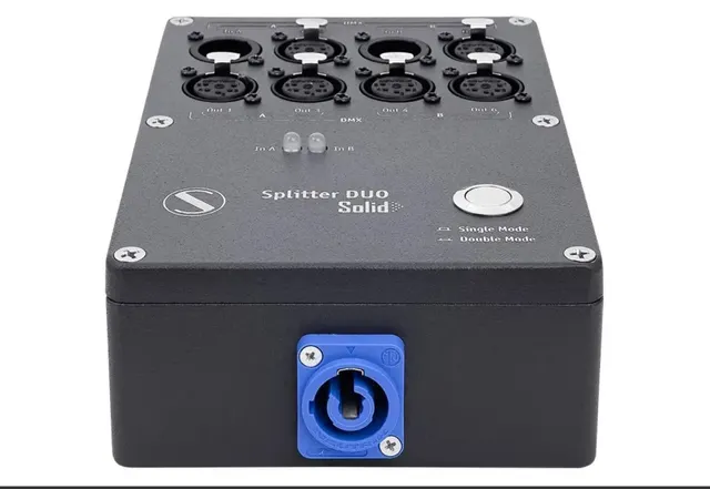 Sundrax DMX Splitter Duo 2 DMX inn 2x2 DMX ut 