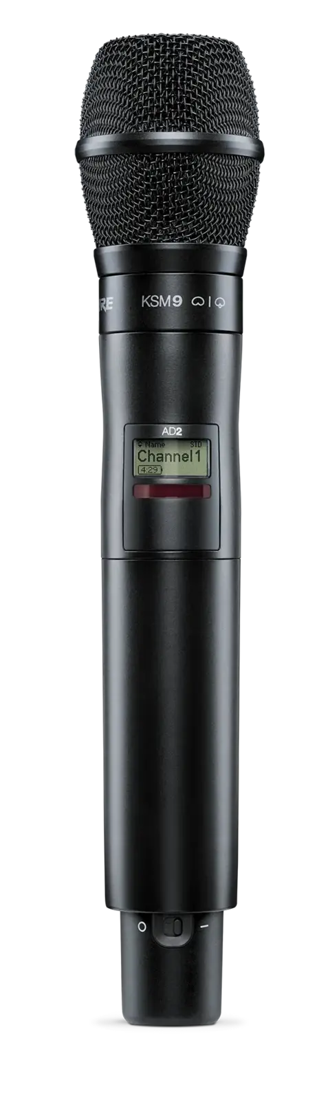 Shure AD2 Handheld Transmitter KSM9 Black (470-636MHz) 