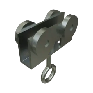 Unistrut P 2751 Stål Dobbelt Vogn
