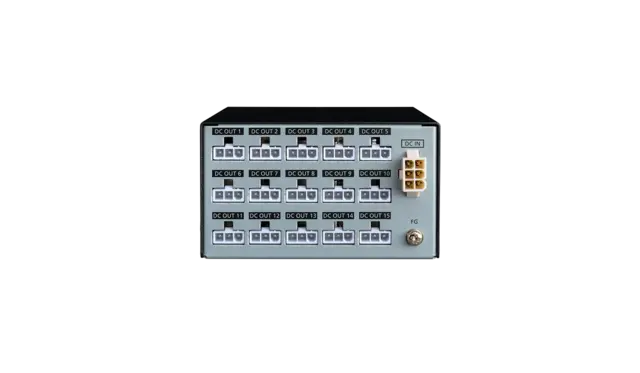 IDK PD-S15 Power Distribution Unit Up to 15 outputs 5V/12V 