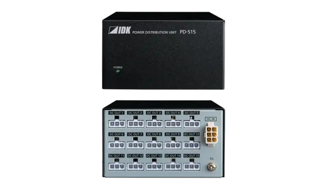 IDK PD-S15 Power Distribution Unit Up to 15 outputs 5V/12V 
