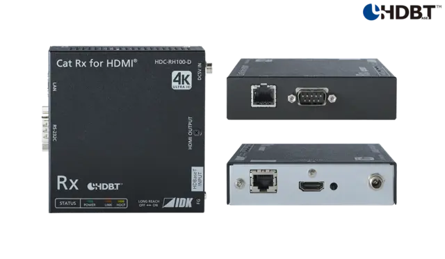 IDK HDC-RH100-D mottaker HdBaseT ekstender 