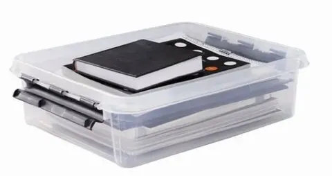 SmartStore oppbevaringsboks Classic 1L transparang  21x17x6cm 