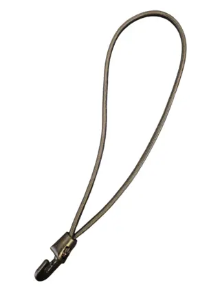 Spanfiks m/krok Svart 4mm 26,5cm