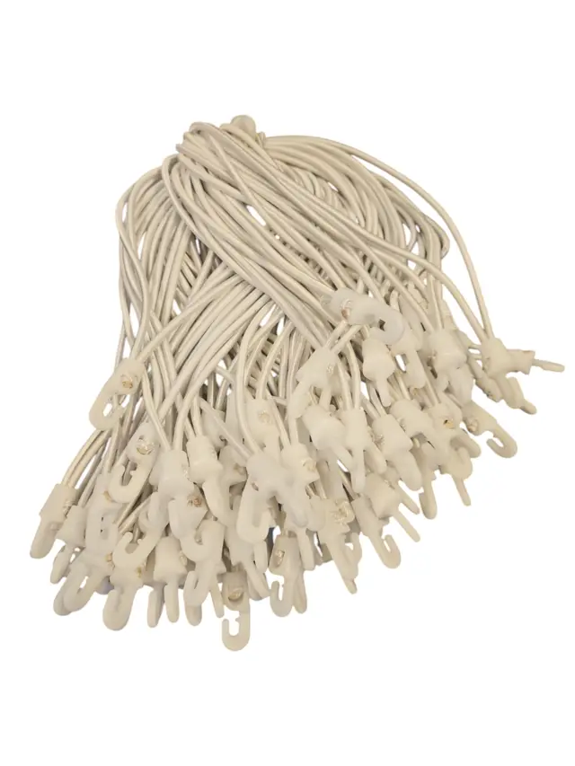 Spanfiks m/krok Hvit 4mm 26,5cm 199265W 