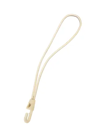 Spanfiks m/krok Hvit 4mm 26,5cm