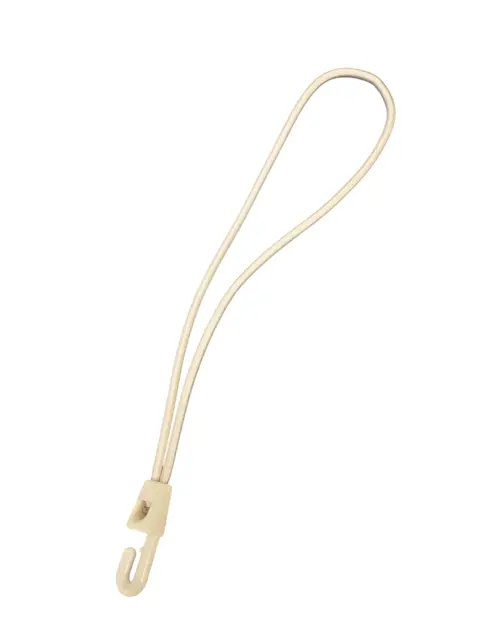 Spanfiks m/krok Hvit 4mm 26,5cm 199265W