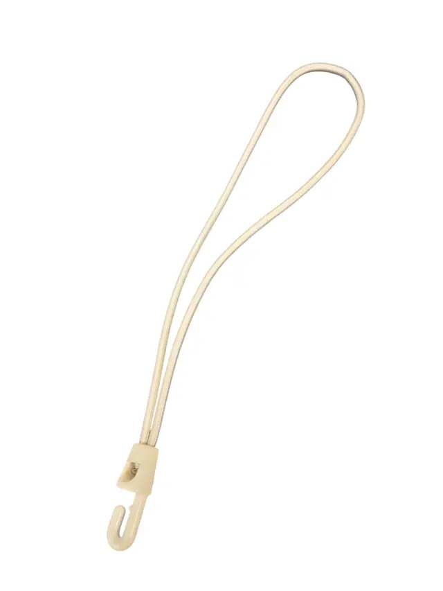 Spanfiks m/krok Hvit 4mm 26,5cm 199265W 