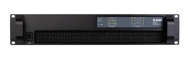 Linea 44 C10 4x 2,500W at 2 or 4 Ohm DSP 4x Analogue, 2x AES3 Installation 