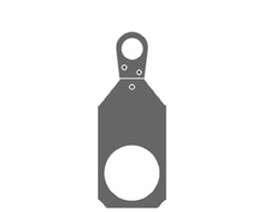 CT S4 "A" TABBED TEMPLATE HOLDER 